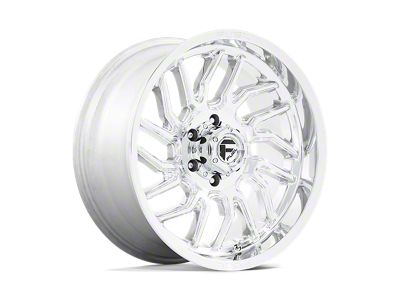 Fuel Wheels Hurricane Polished Milled Wheel; 20x9; 20mm Offset; 6x139.7mm Bolt Pattern; 106.10mm Hub Bore