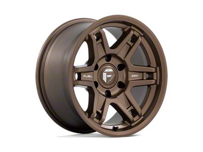 Fuel Wheels Slayer Matte Bronze Wheel; 17x8.5; -15mm Offset