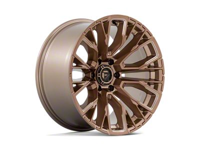 Fuel Wheels Rebar Platinum Bronze Milled Wheel; 20x10; -18mm Offset