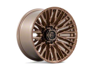 Fuel Wheels Rebar Platinum Bronze Milled Wheel; 20x10; -18mm Offset