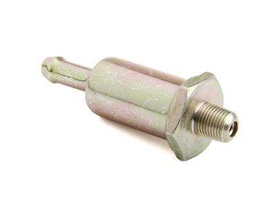 NOS Fuel Filter; Steel; 1/8 in. NPT x 5/16 in. Barb End; - 15540