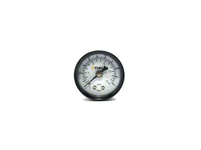 Fuelab 1.5in Carb Fuel Pressure Gauge - Range 0-15 PSI - 71512