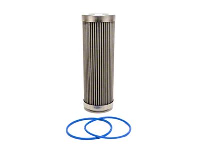 Fuelab 100 Micron Stainless Steel Replacement Element - 6in w/2 - 71813