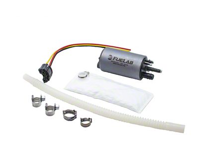 Fuelab 496 In-Tank Brushless Fuel Pump w/9mm Barb & 6mm - 49604