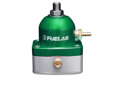Fuelab 525 TBI Adjustable FPR In-Line 10-25 PSI 1 -6AN - 52503-6-S-T