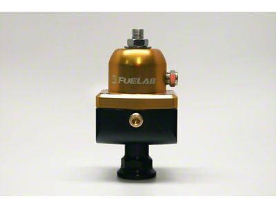 Fuelab 555 Carb Adjustable FPR Blocking 4-12 PSI 1 -8AN - 55501-5