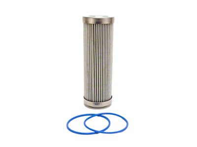 Fuelab 6 Micron Stainless Steel Replacement Element - 6in w/2 - 71814