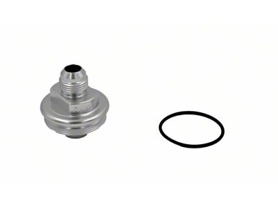Fuelab Fuel Filter Outlet Cap -10AN Clear - 108020101-3