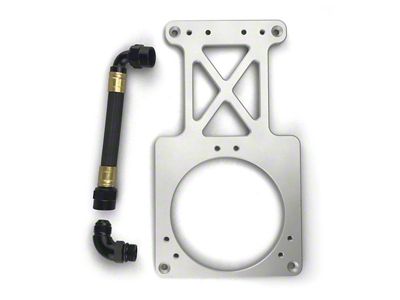 Fuelab Fuel Surge Tank Upgrade Kit Bracket/Hardware/Hose Assembly/90 Degree Fitting - 23902