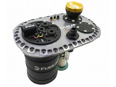 Fuelab Quick Service Surge Tank w/49442 Lift Pump & Dual - 62711-1