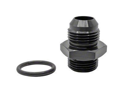 Fuelab Port Fitting; Standard; -12AN ORB to -12AN 37 Flare