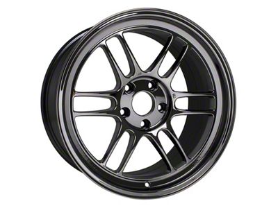 Enkei RPF1 Black Chrome Wheel; 18x9.5; 15mm Offset; 5x114.3mm Bolt Pattern; 73mm Hub Bore