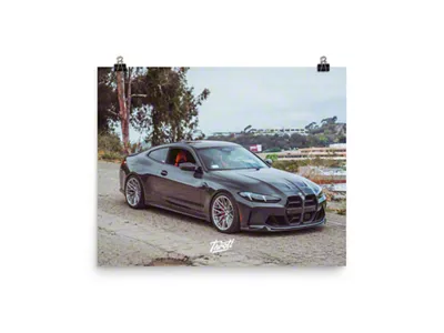 Throtl G82 M4 Limited Edition Poster; 16-Inch x 20-Inch