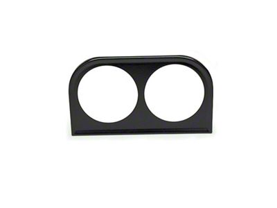 Banks Power Black Mounting Panel w/ Fasteners - Two Gauge - 63002