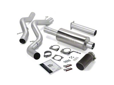 Banks Power 02-05 Chevy 6.6L EC/CCLB Monster Exhaust System - 48634-B
