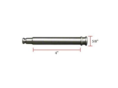 Gen-Y Hitch 5/8in x 4in Extra Long Pin for BOLT Locks - GH-101449