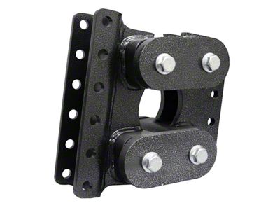 Gen-Y Hitch Contractor Torsion-Flex Channel Mount Trailer Coupler 2K-3.5K TW 32K - GH-10003