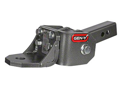 Gen-Y Hitch Glyder Torsion-Flex 2in Shank 2in Drop 7K Hitch w/Ball - GH-12001