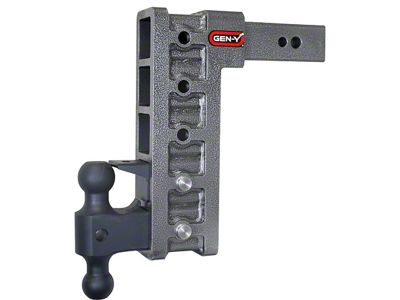 Gen-Y Hitch Mega Duty 2.5in Shank 12in Drop 3.5K TW 32K - GH-1625