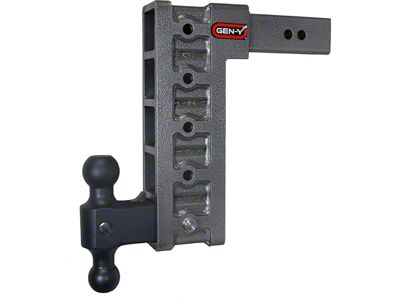 Gen-Y Hitch Mega Duty 2.5in Shank 12in Drop 3K TW 21K - GH-615