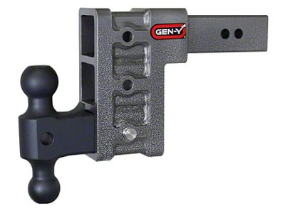 Gen-Y Hitch Mega Duty 2.5in Shank 6in Drop 3K TW 21K - GH-613