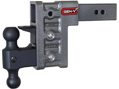 Gen-Y Hitch Mega Duty 2.5in Shank 6in Drop 3K TW 21K - GH-623