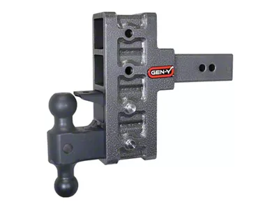 Gen-Y Hitch Mega Duty 2.5in Shank 6in Offset Drop 21K Hitch - GH-924