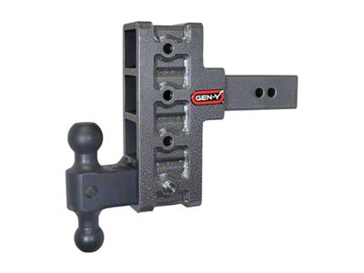 Gen-Y Hitch Mega Duty 2.5in Shank 6in Offset Drop 3K TW - GH-914