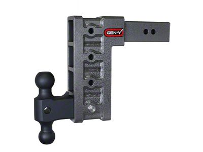 Gen-Y Hitch Mega Duty 2.5in Shank 9in Drop 3K TW 21K