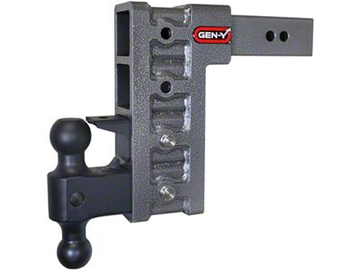 Gen-Y Hitch Mega Duty 2.5in Shank 9in Drop 3K TW 21K - GH-624