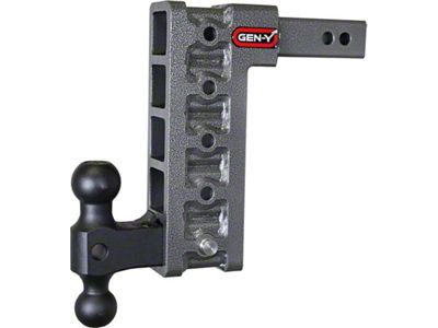 Gen-Y Hitch Mega Duty 2in Shank 10in Drop 2K TW 16K - GH-515