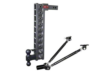 Gen-Y Hitch Mega Duty 2in Shank 22.5in Drop 10K Hitch w/Dual-Ball/Pintle - GH-3210
