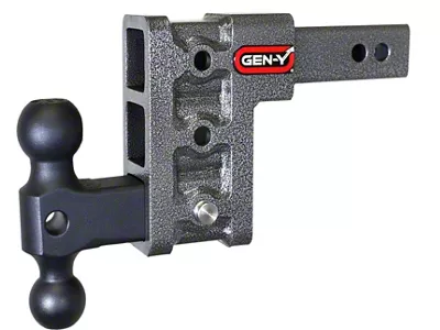Gen-Y Hitch Mega Duty 2in Shank 5in Drop 1.5K TW 10K - GH-313