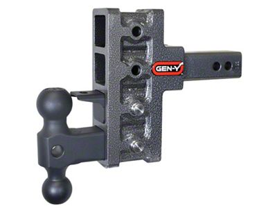 Gen-Y Hitch Mega Duty 2in Shank 5in Offset Drop 1.5K TW - GH-424