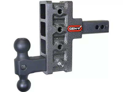 Gen-Y Hitch Mega Duty 2in Shank 5in Offset Drop 1.5K TW - GH-414
