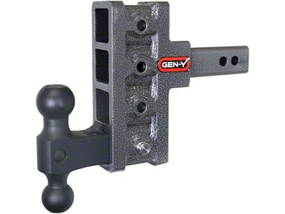 Gen-Y Hitch Mega Duty 2in Shank 5in Offset Drop 2K TW - GH-214