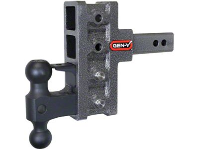 Gen-Y Hitch Mega Duty 2in Shank 5in Offset Drop 2K TW - GH-224
