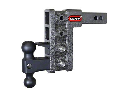 Gen-Y Hitch Mega Duty 2in Shank 7.5in Drop 1.5K TW 10K - GH-324