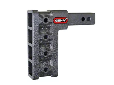 Gen-Y Hitch Mega Duty 2in Shank 7.5in Drop 2K TW 16K - GH-504