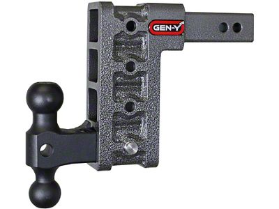 Gen-Y Hitch Mega Duty 2in Shank 7.5in Drop 2K TW 16K - GH-514