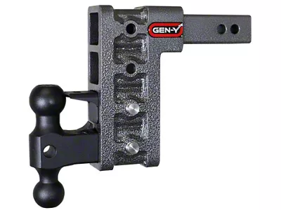 Gen-Y Hitch Mega Duty 2in Shank 7.5in Drop 2K TW 16K - GH-524