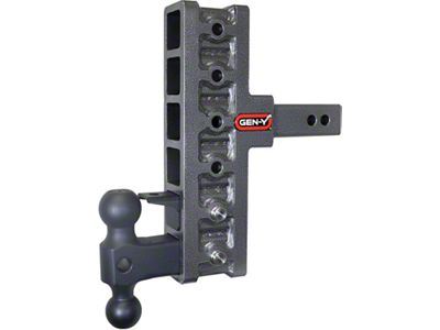 Gen-Y Hitch Mega Duty 2in Shank 7.5in Offset Drop 10K Hitch - GH-426
