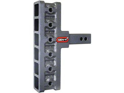 Gen-Y Hitch Mega Duty 2in Shank 7.5in Offset Drop 1.5K TW - GH-406