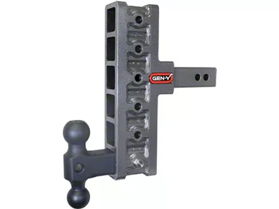 Gen-Y Hitch Mega Duty 2in Shank 7.5in Offset Drop 1.5K TW - GH-416