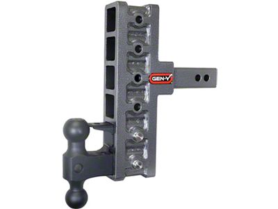 Gen-Y Hitch Mega Duty 2in Shank 7.5in Offset Drop 16K Hitch - GH-226