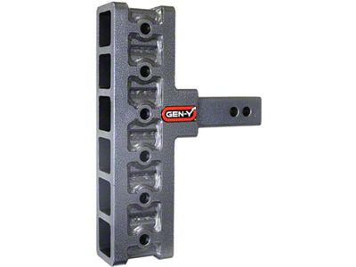 Gen-Y Hitch Mega Duty 2in Shank 7.5in Offset Drop 2K TW - GH-206