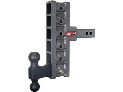 Gen-Y Hitch Mega Duty 2in Shank 7.5in Offset Drop 2K TW - GH-216