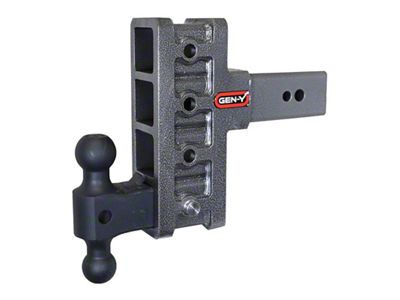 Gen-Y Hitch Mega Duty 3in Shank 6in Offset Drop 3.5K TW - GH-2014