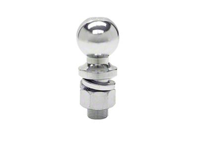 Gen-Y Hitch Phantom 2in Single Ball Attachment 1in Diameter Ball Shank - GH-12012R