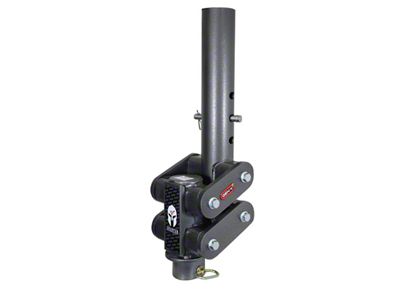 Gen-Y Hitch Spartan Torsion-Flex 5in Offset 4in RD Tube Gooseneck 2-5/16in - GH-7042